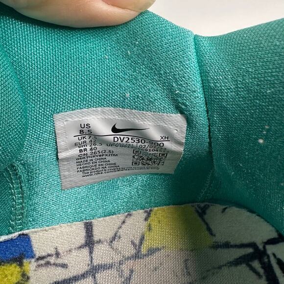 Nike Kyrie 5 Low Community Mens Size 8.5 Blue Basketball Athletic Shoes Sneakers - Picture 11 of 12